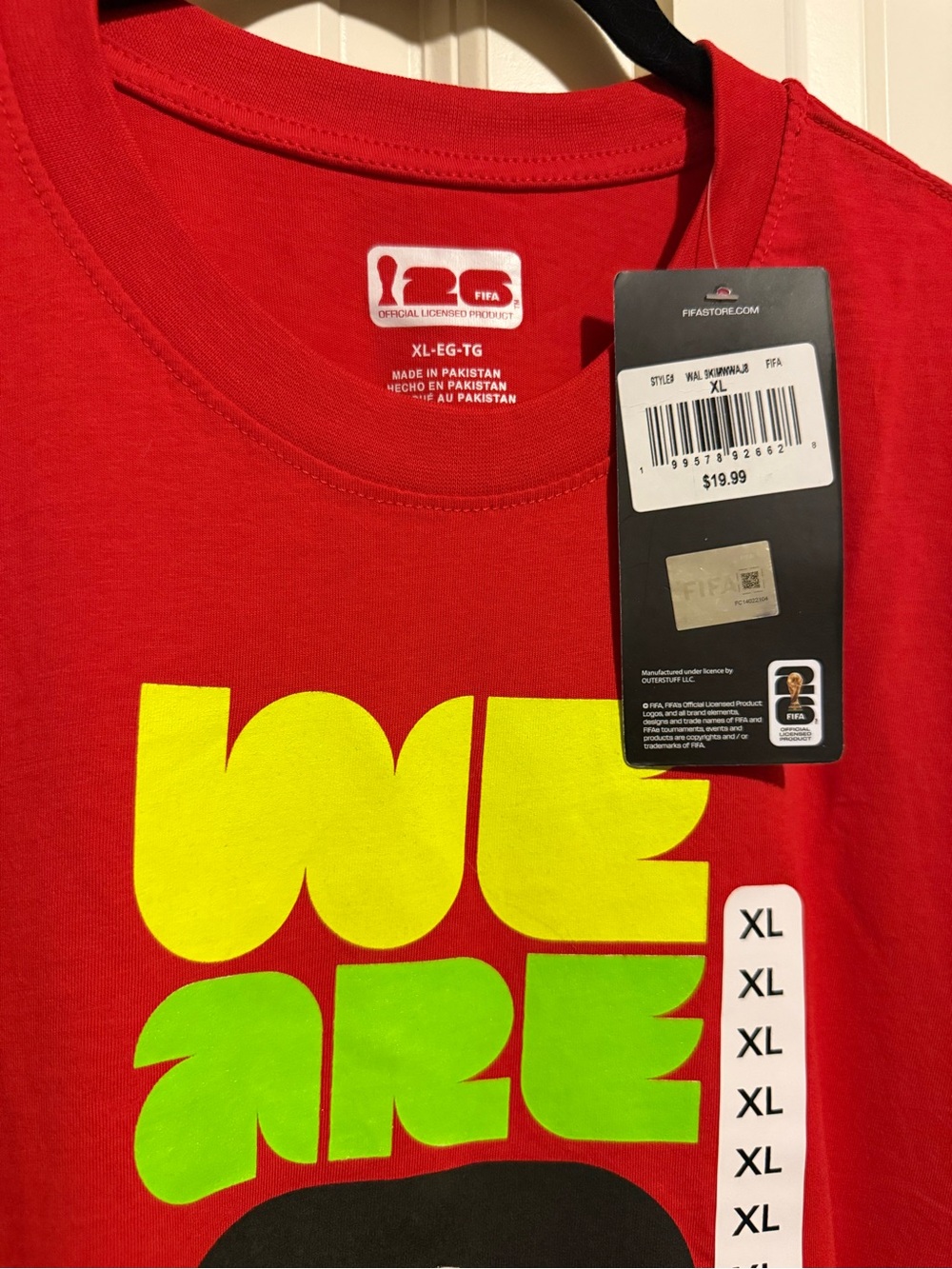 FIFA Red 'We Are 2026' Graphic Tee - Picture 3 of 4